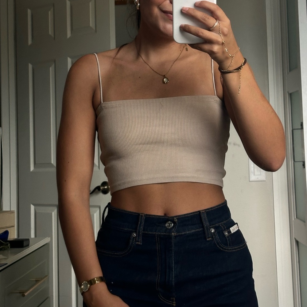 zara crop top